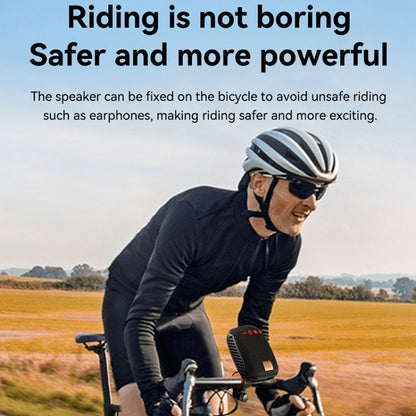 T&G TG-392 Outdoor Bicycle TWS Wireless Bluetooth IPX5 Waterproof Speaker(Grey) - Waterproof Speaker by T&G | Online Shopping UK | buy2fix