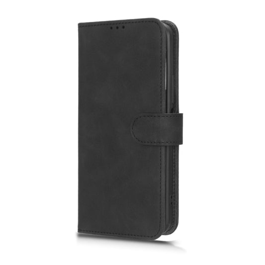 For HTC U23 Pro Skin Feel Magnetic Flip Leather Phone Case(Black) by buy2fix