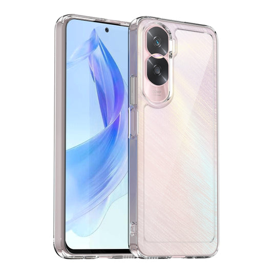 For Honor X50i Colorful Series Acrylic Hybrid TPU Phone Case(Transparent) - Honor Cases by buy2fix | Online Shopping UK | buy2fix