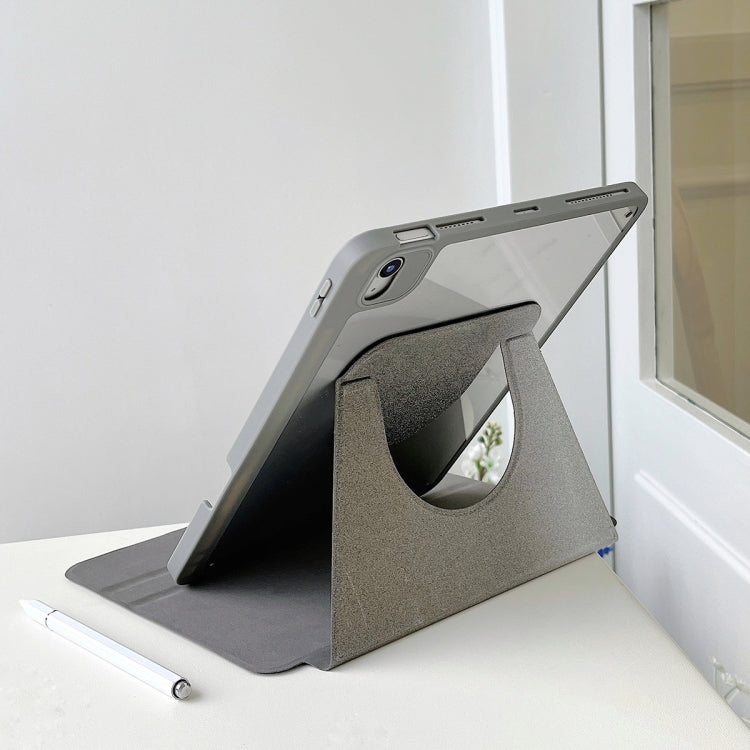 For iPad Pro 12.9 2022 / 2021 / 2020 Gradient Glitter Magnetic Split Leather Tablet Case(Black) - iPad Pro 12.9 (2022/2021) Cases by buy2fix | Online Shopping UK | buy2fix