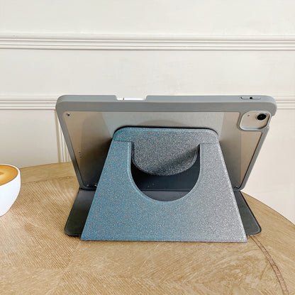 For iPad Pro 12.9 2022 / 2021 / 2020 Gradient Glitter Magnetic Split Leather Tablet Case(Blue) - iPad Pro 12.9 (2022/2021) Cases by buy2fix | Online Shopping UK | buy2fix