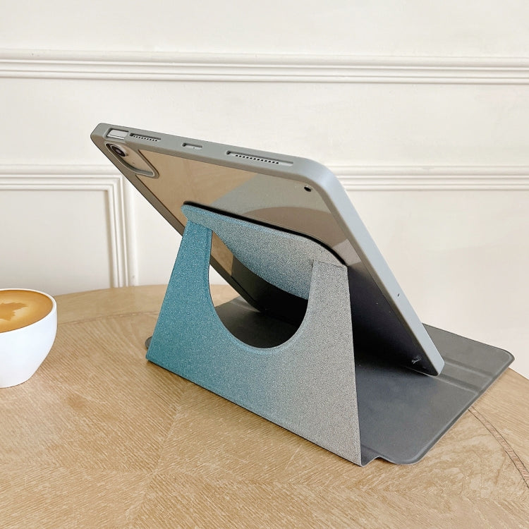 For iPad Pro 12.9 2022 / 2021 / 2020 Gradient Glitter Magnetic Split Leather Tablet Case(Blue) - iPad Pro 12.9 (2022/2021) Cases by buy2fix | Online Shopping UK | buy2fix