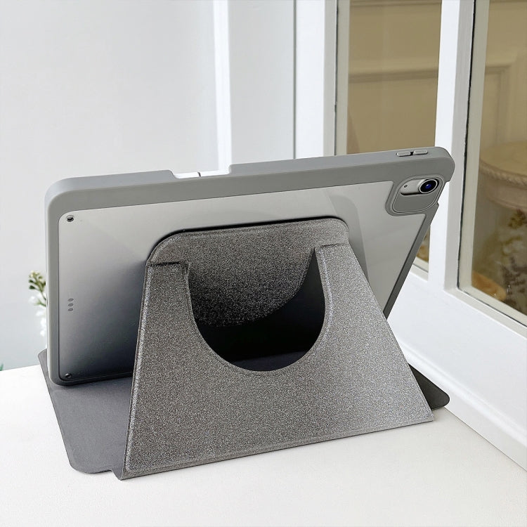 For iPad 2025 / 2022 Gradient Glitter Magnetic Split Leather Tablet Case(Black) - iPad 2025 / 2022 Cases by buy2fix | Online Shopping UK | buy2fix