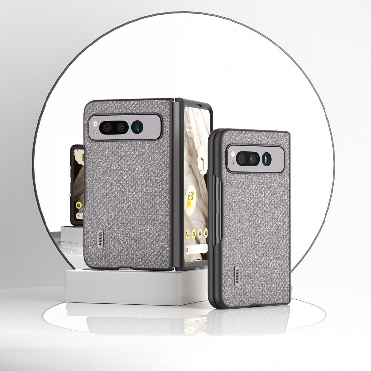 For Google Pixel Fold ABEEL Diamond Series Black Edge Phone Case(Black) by buy2fix