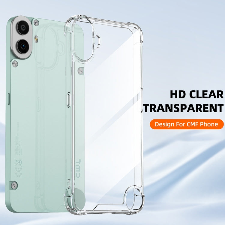 For Nothing CMF Phone 1 Airbag Shockproof Transparent TPU Phone Case - Nothing Cases by buy2fix | Online Shopping UK | buy2fix