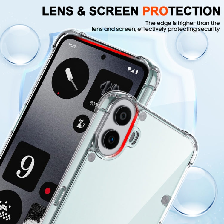 For Nothing CMF Phone 1 Airbag Shockproof Transparent TPU Phone Case - Nothing Cases by buy2fix | Online Shopping UK | buy2fix