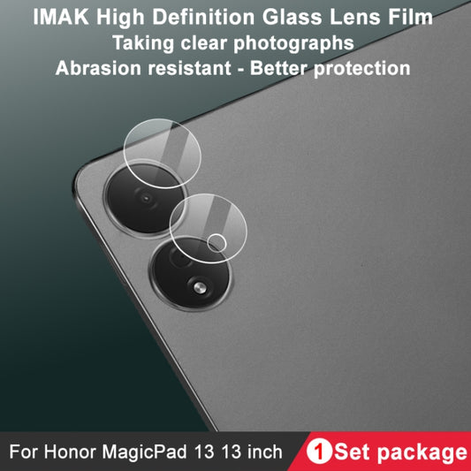For Honor MagicPad 13 inch IMAK Rear Camera Glass Lens Film, 1 Set Package by imak