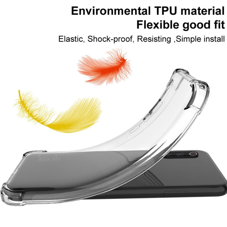 For Huawei nova 11 imak Shockproof Airbag TPU Phone Case(Transparent Black) by imak