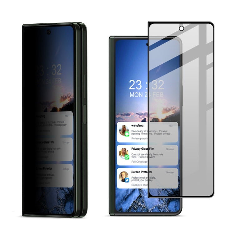 For Samsung Galaxy Z Fold5 5G imak HD Full Screen Anti-spy Tempered Glass Protective Film - Galaxy Tempered Glass by imak | Online Shopping UK | buy2fix