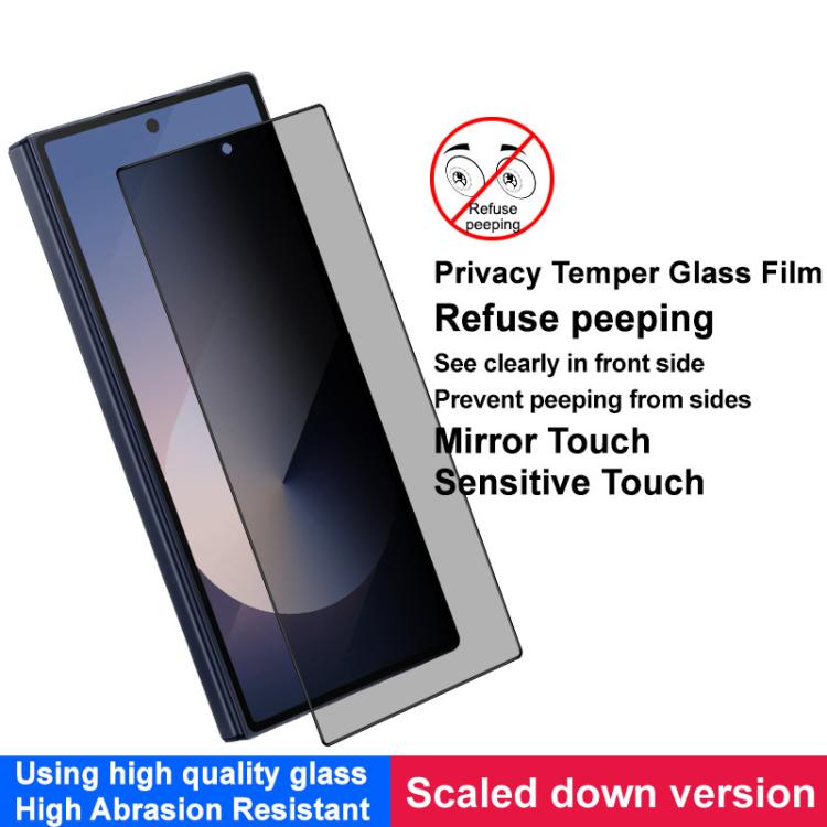 For Samsung Galaxy Z Fold7 5G imak HD Full Screen Privacy Tempered Glass Protective Film, Phone Case Edition - Galaxy Z Fold7 5G Tempered Glass by imak | Online Shopping UK | buy2fix