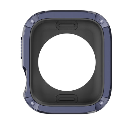 For Apple Watch Series 9 / 8 / 7 45mm 2-in-1 PC Hybrid TPU Armor Watch Case(Midnight Blue) by buy2fix