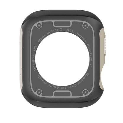For Apple Watch Series 6 / 5 / 4 / SE 40mm 2-in-1 PC Hybrid TPU Armor Watch Case(Starlight) by buy2fix