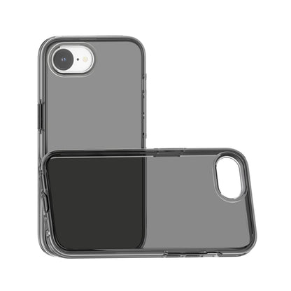 For iPhone 16e Shockproof Terminator Transparent Phone Case(Grey) - iPhone 16e Cases by buy2fix | Online Shopping UK | buy2fix