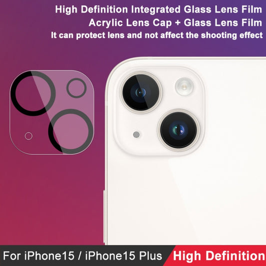 For iPhone 15 / 15 Plus imak High Definition Integrated Glass Lens Film by imak