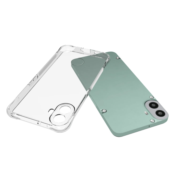 For Nothing CMF Phone 1 Shockproof Non-slip Thickening TPU Phone Case(Transparent) - Nothing Cases by buy2fix | Online Shopping UK | buy2fix