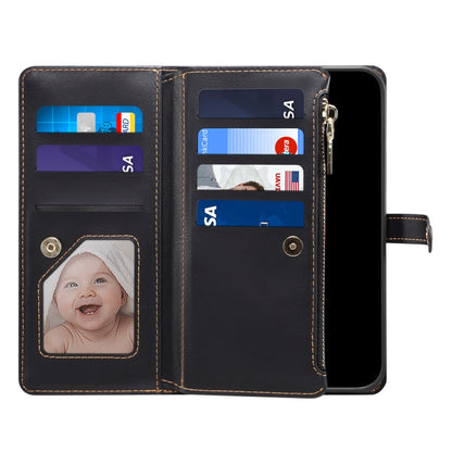 For Samsung Galaxy A25 5G ESEBLE Star Series Lanyard Zipper Wallet RFID Leather Case(Black) - Galaxy Phone Cases by ESEBLE | Online Shopping UK | buy2fix