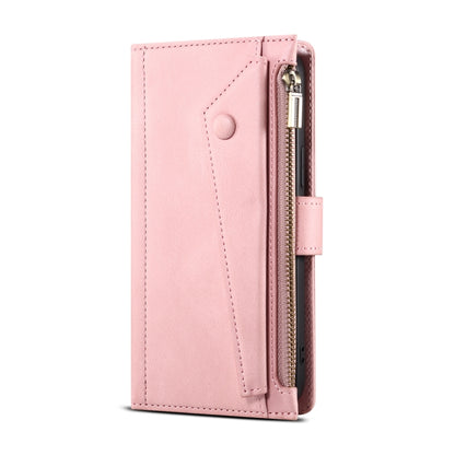 For Samsung Galaxy A25 5G ESEBLE Retro Frosted RFID Flip Leather Phone Case(Rose Gold) - Galaxy Phone Cases by ESEBLE | Online Shopping UK | buy2fix