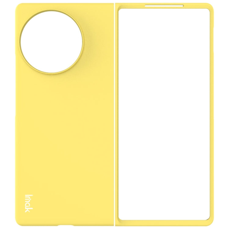 For vivo X Fold2 IMAK JS-2 Series Colorful PC Case(Yellow) - vivo Cases by imak | Online Shopping UK | buy2fix