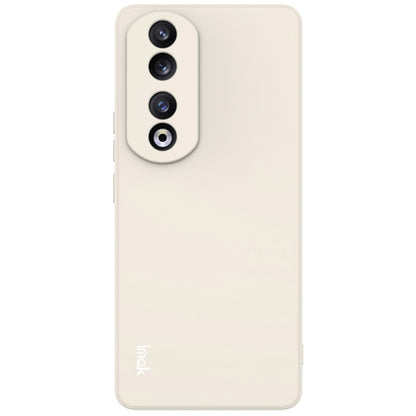 For Honor 90 Pro 5G imak UC-4 Series Straight Edge TPU Phone Case(White) - Honor Cases by imak | Online Shopping UK | buy2fix