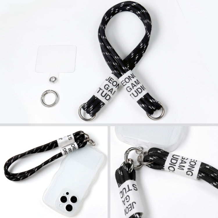 imak Short Style Phone Anti-Lost Lanyard(Black) - Lanyards & Wrist Straps by imak | Online Shopping UK | buy2fix