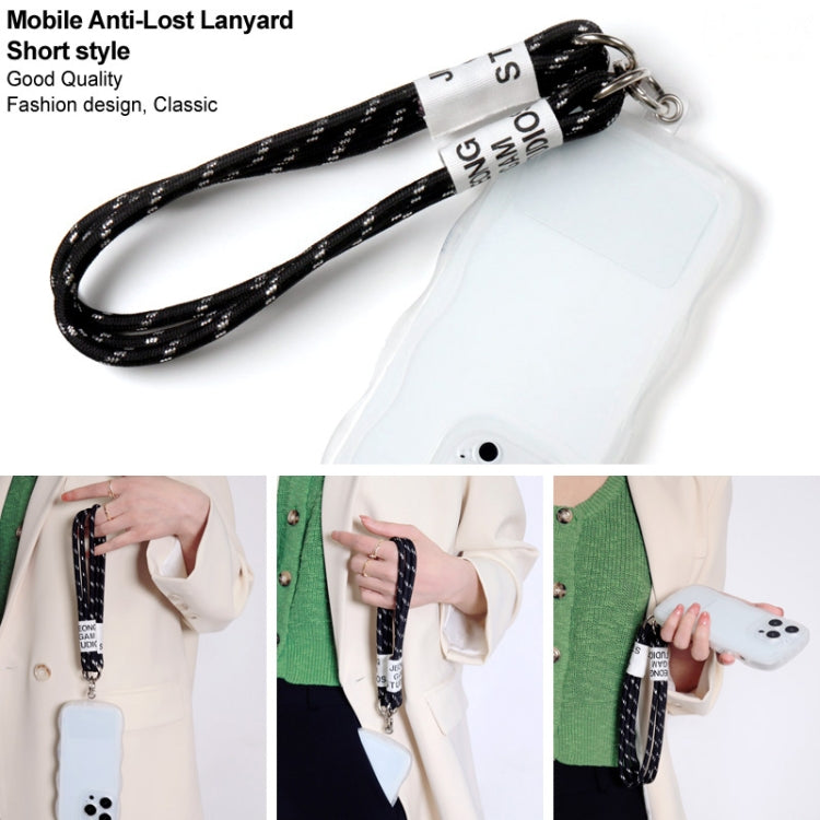 imak Short Style Phone Anti-Lost Lanyard(Black) - Lanyards & Wrist Straps by imak | Online Shopping UK | buy2fix