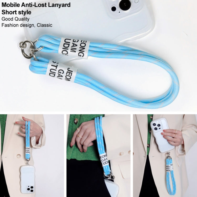imak Short Style Phone Anti-Lost Lanyard(Blue) - Lanyards & Wrist Straps by imak | Online Shopping UK | buy2fix