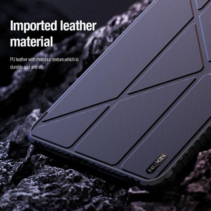 For Xiaomi Pad 7 / Pad 7 Pro NILLKIN Bumper Pro Camshield Tablet Leather Case(Black) - More Tablet Cases by NILLKIN | Online Shopping UK | buy2fix