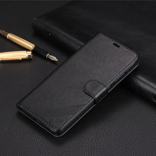 For Huawei Mate 20 / 20X AZNS Sheepskin Texture Horizontal Flip Leather Case with Holder & Card Slots & Wallet(Black) - Huawei Cases by AZNS | Online Shopping UK | buy2fix