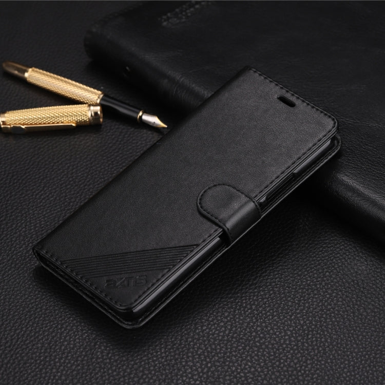 For Huawei Mate 20 Pro AZNS Sheepskin Texture Horizontal Flip Leather Case with Holder & Card Slots & Wallet(Black) - Huawei Cases by AZNS | Online Shopping UK | buy2fix