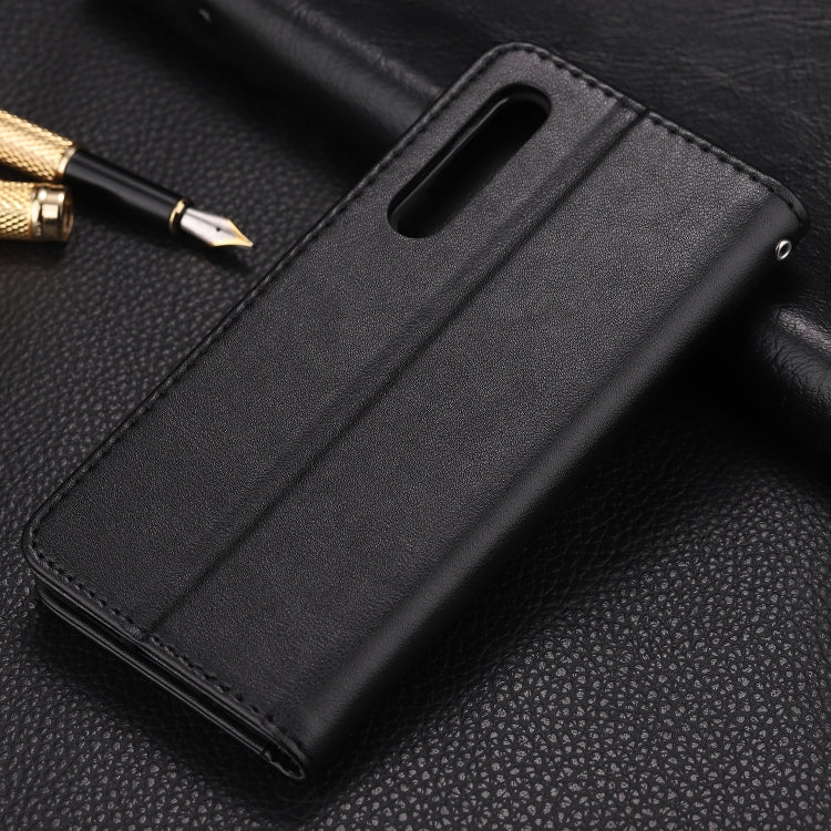 For Huawei P30 AZNS Sheepskin Texture Horizontal Flip Leather Case with Holder & Card Slots & Wallet(Black) - Huawei Cases by AZNS | Online Shopping UK | buy2fix