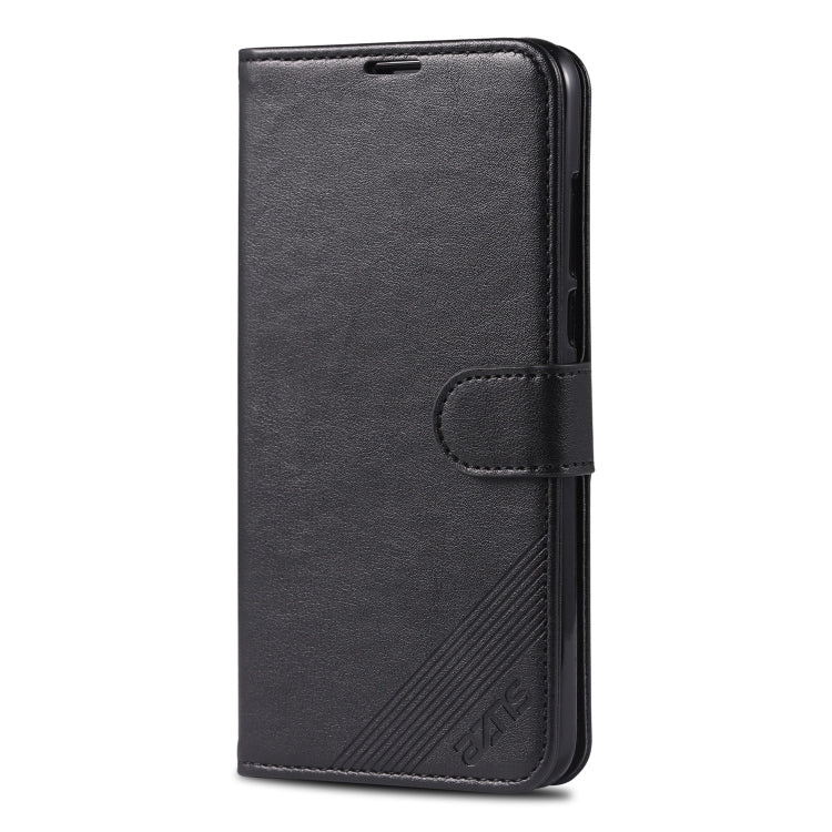 For Huawei P30 Lite / Nova 4E AZNS Sheepskin Texture Horizontal Flip Leather Case with Holder & Card Slots & Wallet(Black) - Huawei Cases by AZNS | Online Shopping UK | buy2fix