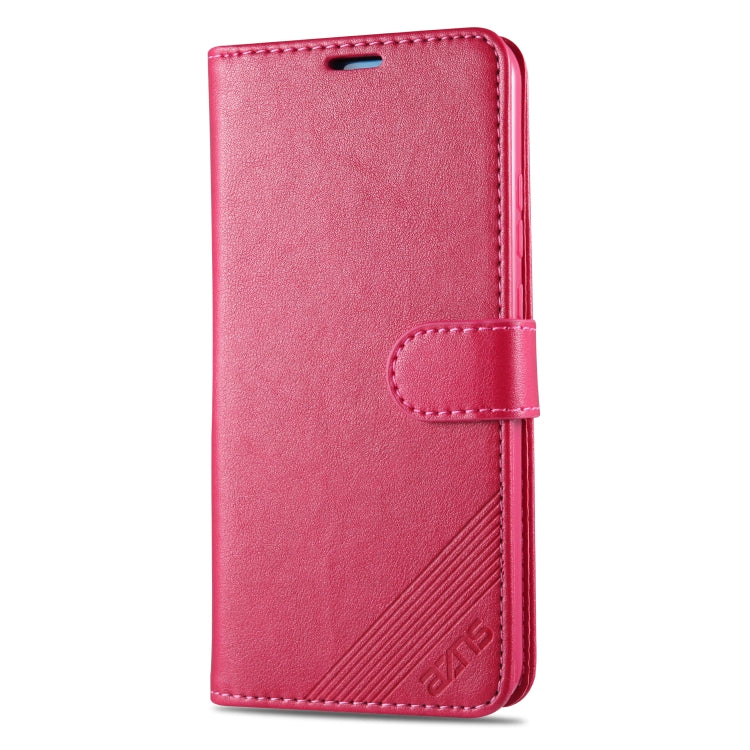 For Huawei Enjoy 10e AZNS Sheepskin Texture Horizontal Flip Leather Case with Holder & Card Slots & Wallet(Red) - Huawei Cases by AZNS | Online Shopping UK | buy2fix