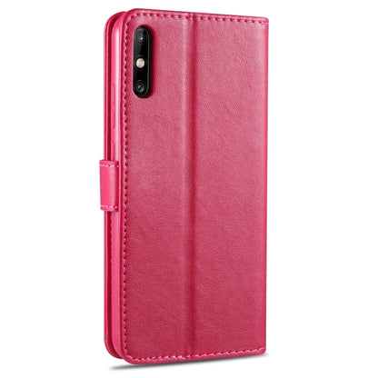 For Huawei Enjoy 10e AZNS Sheepskin Texture Horizontal Flip Leather Case with Holder & Card Slots & Wallet(Red) - Huawei Cases by AZNS | Online Shopping UK | buy2fix