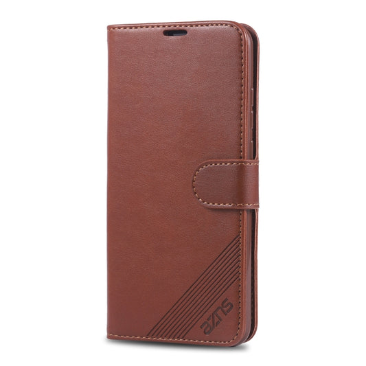 For Huawei Maimang 8 / Enjoy 9s / P Smart Plus(2019) / Honor 10i / 20i AZNS Sheepskin Texture Horizontal Flip Leather Case with Holder & Card Slots & Wallet(Brown) - Honor Cases by AZNS | Online Shopping UK | buy2fix