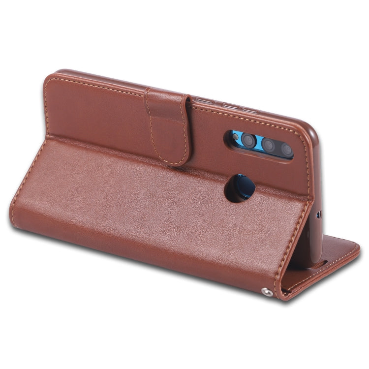 For Huawei Maimang 8 / Enjoy 9s / P Smart Plus(2019) / Honor 10i / 20i AZNS Sheepskin Texture Horizontal Flip Leather Case with Holder & Card Slots & Wallet(Brown) - Honor Cases by AZNS | Online Shopping UK | buy2fix
