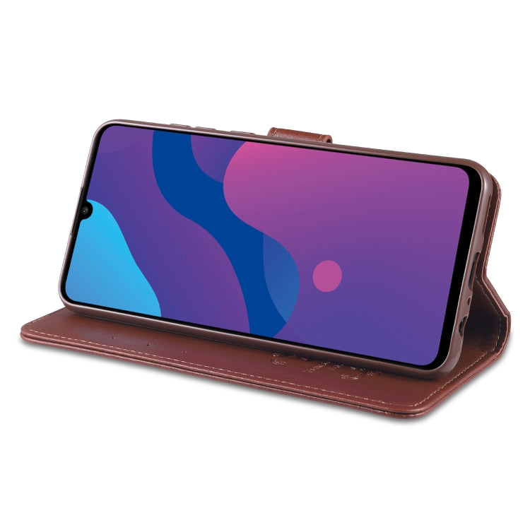 For Huawei Honor 9A AZNS Sheepskin Texture Horizontal Flip Leather Case with Holder & Card Slots & Wallet(Red) - Honor Cases by AZNS | Online Shopping UK | buy2fix