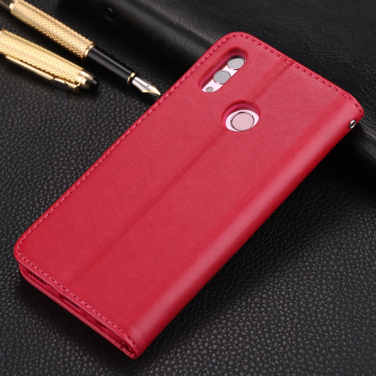For Huawei Honor 10 Lite AZNS Sheepskin Texture Horizontal Flip Leather Case with Holder & Card Slots & Wallet(Red) - Honor Cases by AZNS | Online Shopping UK | buy2fix