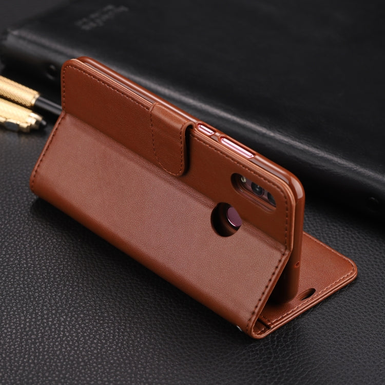 For Huawei Honor 10 Lite AZNS Sheepskin Texture Horizontal Flip Leather Case with Holder & Card Slots & Wallet(Red) - Honor Cases by AZNS | Online Shopping UK | buy2fix