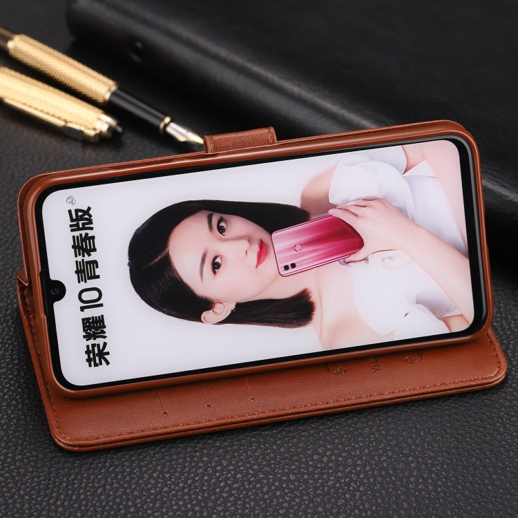 For Huawei Honor 10 Lite AZNS Sheepskin Texture Horizontal Flip Leather Case with Holder & Card Slots & Wallet(Red) - Honor Cases by AZNS | Online Shopping UK | buy2fix