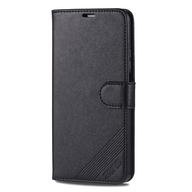 For Huawei Honor 20 AZNS Sheepskin Texture Horizontal Flip Leather Case with Holder & Card Slots & Wallet(Black) - Honor Cases by AZNS | Online Shopping UK | buy2fix