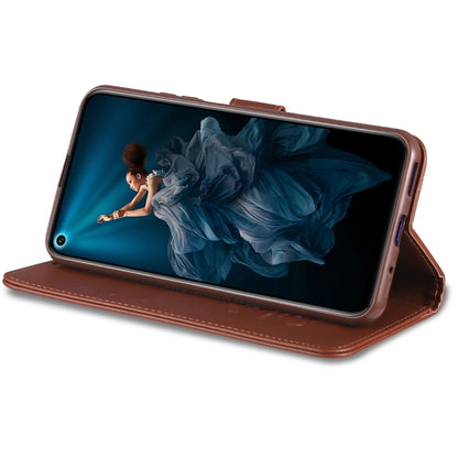 For Huawei Honor 20 AZNS Sheepskin Texture Horizontal Flip Leather Case with Holder & Card Slots & Wallet(Black) - Honor Cases by AZNS | Online Shopping UK | buy2fix