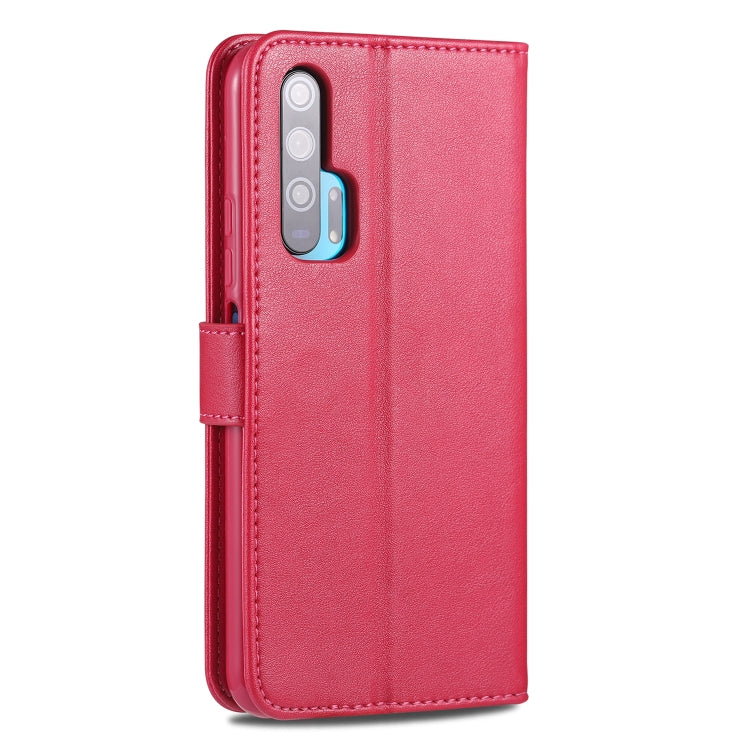 For Huawei Honor 20 Pro AZNS Sheepskin Texture Horizontal Flip Leather Case with Holder & Card Slots & Wallet(Red) - Honor Cases by AZNS | Online Shopping UK | buy2fix