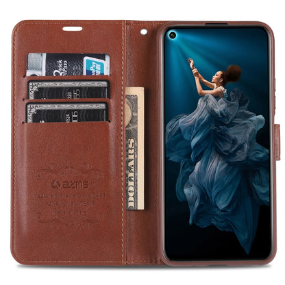 For Huawei Honor 20 Pro AZNS Sheepskin Texture Horizontal Flip Leather Case with Holder & Card Slots & Wallet(Red) - Honor Cases by AZNS | Online Shopping UK | buy2fix