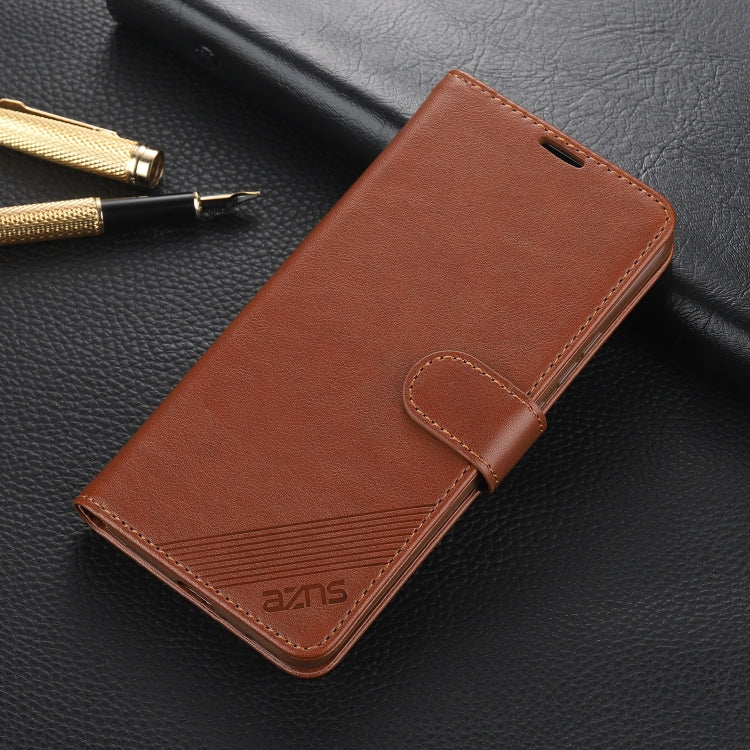 For Huawei Honor 30 / 30 Pro AZNS Sheepskin Texture Horizontal Flip Leather Case with Holder & Card Slots & Wallet(Brown) - Honor Cases by AZNS | Online Shopping UK | buy2fix