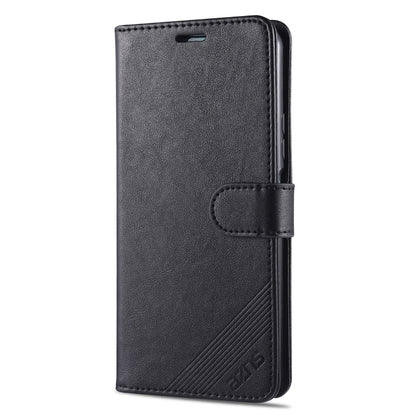 For Huawei Honor 30S AZNS Sheepskin Texture Horizontal Flip Leather Case with Holder & Card Slots & Wallet(Black) - Honor Cases by AZNS | Online Shopping UK | buy2fix