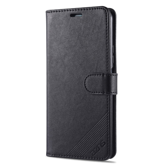 For Huawei Honor 30S AZNS Sheepskin Texture Horizontal Flip Leather Case with Holder & Card Slots & Wallet(Black) - Honor Cases by AZNS | Online Shopping UK | buy2fix