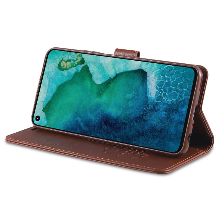 For Huawei Honor 30S AZNS Sheepskin Texture Horizontal Flip Leather Case with Holder & Card Slots & Wallet(Black) - Honor Cases by AZNS | Online Shopping UK | buy2fix