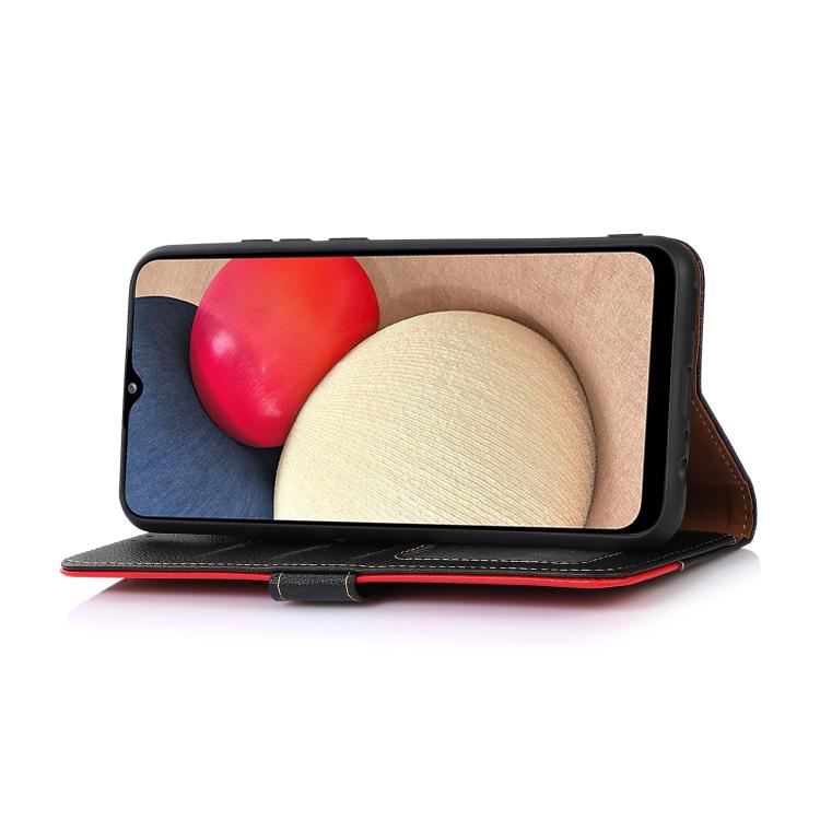 For iPhone 17 Pro Max KHAZNEH Litchi Texture Leather RFID Phone Case(Black) - iPhone 17 Pro Max Cases by buy2fix | Online Shopping UK | buy2fix