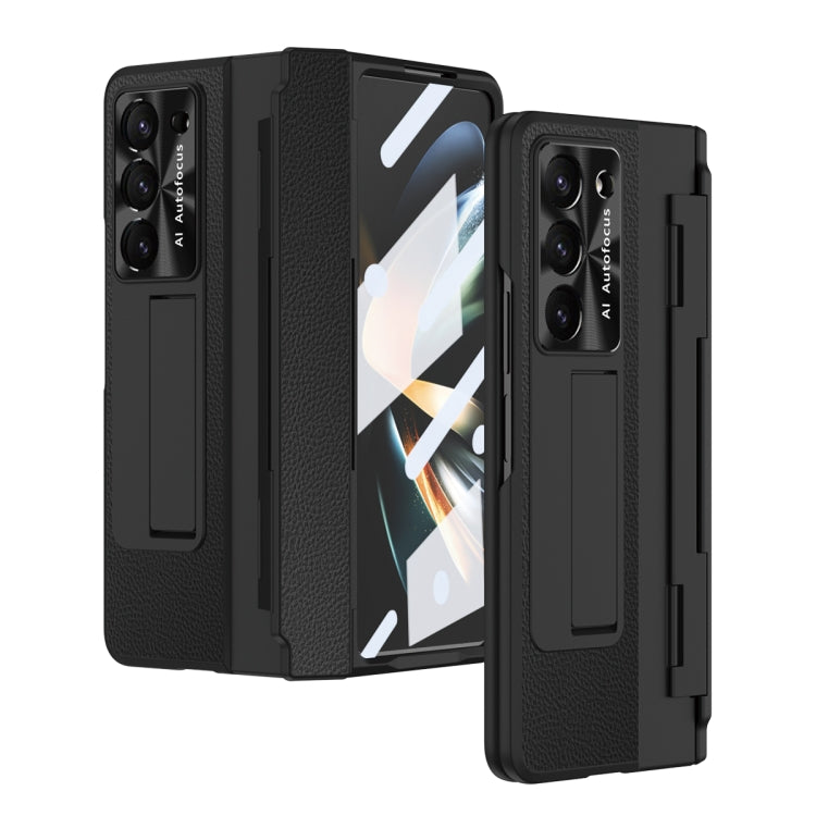 For Samsung Galaxy Z Fold5 5G Integrated Full Coverage Phone Case with Hinge(Black) - Galaxy Z Fold5 Cases by buy2fix | Online Shopping UK | buy2fix