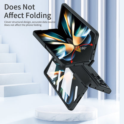 For Samsung Galaxy Z Fold5 5G Integrated Full Coverage Phone Case with Hinge(Black) - Galaxy Z Fold5 Cases by buy2fix | Online Shopping UK | buy2fix